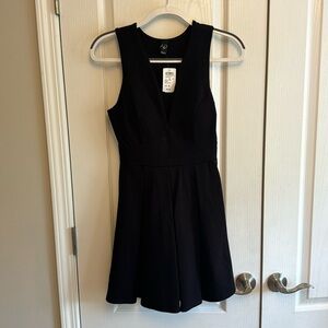 Black cocktail dress